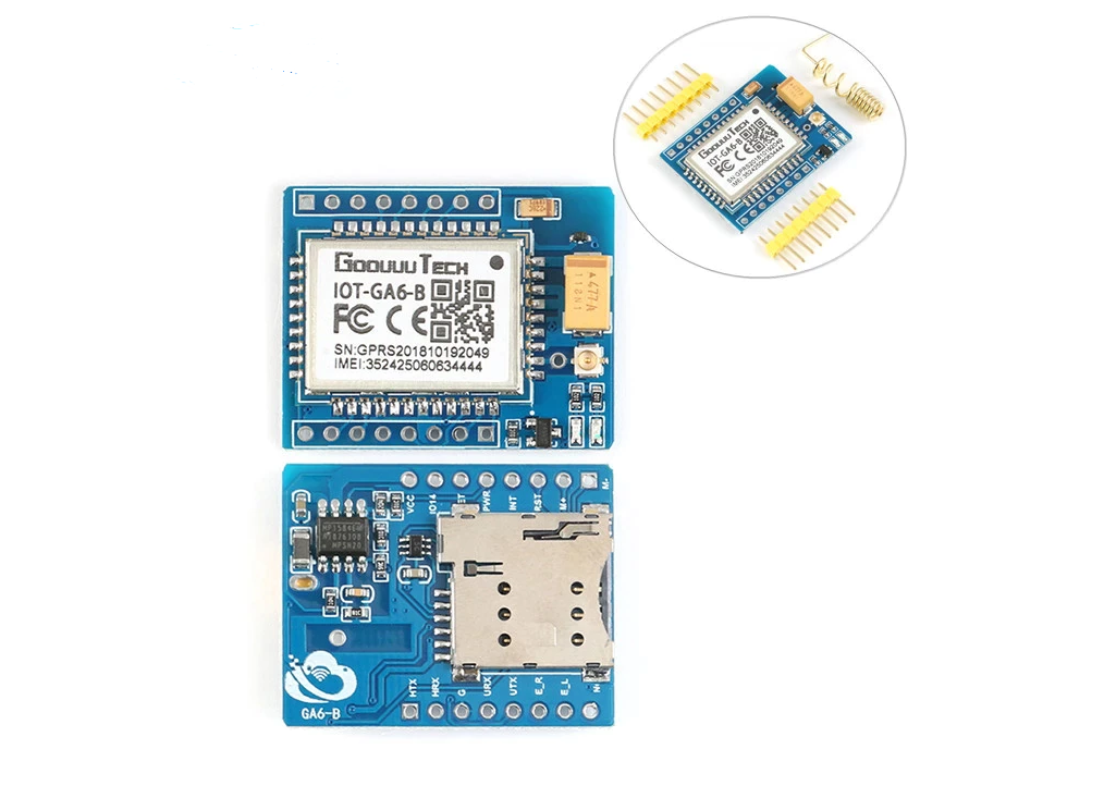 Mini Modulo IOT GSM GPRS A6